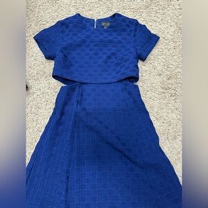 Topshop Blue Dress
